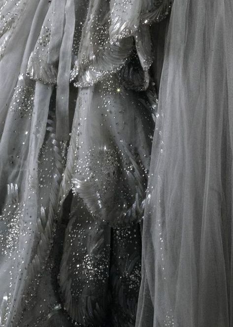 Best Haute Couture, Powerless Lauren Roberts, Luxxu Modern Design Living, Lauren Roberts, Marissa Meyer, Night Circus, Silk Tulle, A Court Of Mist And Fury, Gray Aesthetic