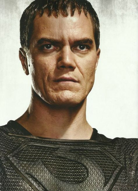 Michael Shannon as General Zod from "Man of Steel" Ayelet Zurer, Jumanji Movie, General Zod, Male Portrait Poses, Michael Shannon, Superman Family, Superman Man Of Steel, Evil Villains, Best Superhero