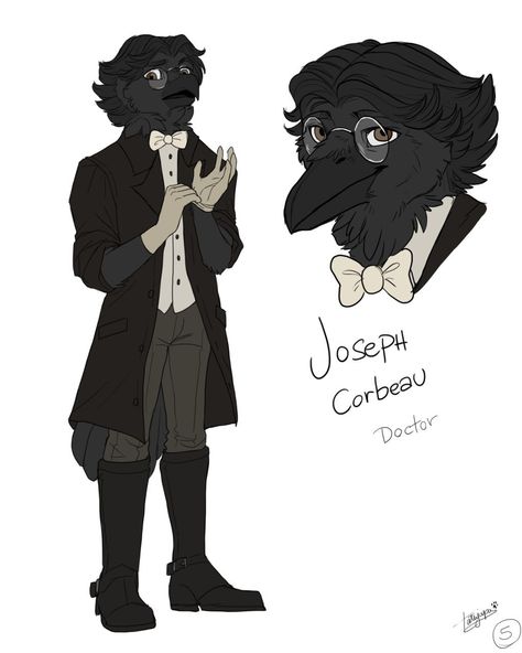 Anthro Raven, Anthro Crow, Crow Fursona, Bird Fursona, Crow Character Design, Kenku Dnd, Crow Oc, Crow Character, Bird Person