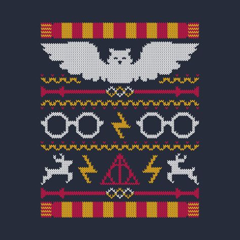 Sweater Cross Stitch, Best Ugly Christmas Sweater, Nerd Fashion, Christmas Owls, Ugly Sweater Party, Mischief Managed, Disney Shirts, Christmas Crochet, Ugly Sweater