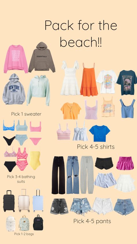 Airport List, The Beach Outfits, Packing For The Beach, Airport Fit, Preppy Things, Fav Products, Travel Snacks, Vacation Aesthetic, Packing Lists