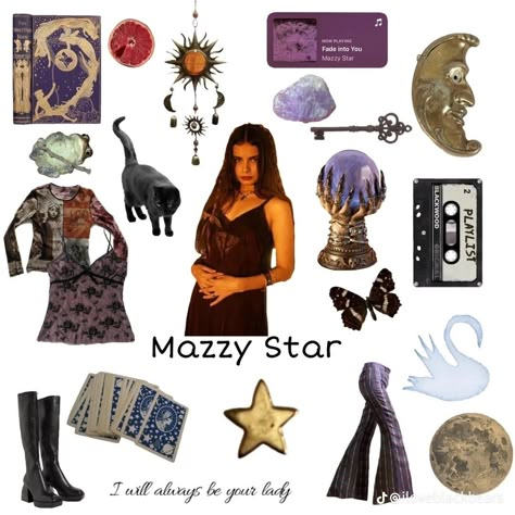 Mazzy Star Outfit, Mazzy Star Aesthetic, Star Outfit, Witchy Outfits, Star Aesthetic, Niche Aesthetic, Mazzy Star, Witch Aesthetic, Witchy Woman