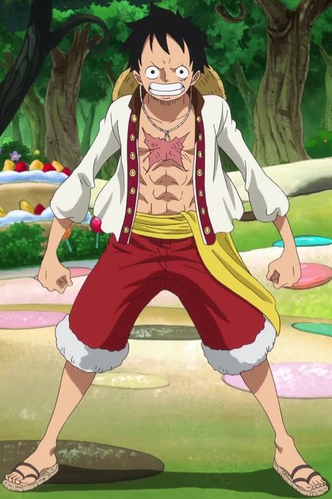 Monkey D. Luffy/Gallery | One Piece Wiki | Fandom Luffy Whole Cake Island, Luffy Outfits, Whole Cake Island, Samurai Clothing, One Piece Bounties, Whole Cake, Zoro Nami, Island Outfit, Adventure Outfit