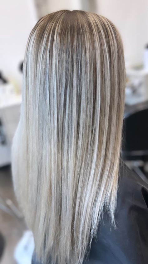 Ash blonde , highlights , platinum hair houston hair asian hair specialist Platinum Partial Highlights, Platinum Blonde Balayage Asian, Blonde Highlights Platinum, Asian Blonde Hair, Highlights Platinum, Asian Blonde, Platinum Blonde Balayage, Hair Asian, Platinum Highlights