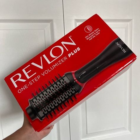 Revlon Hair Dryer‎ One-Step Volumizer Plus (1 ct) Revel On Hair Dryer, Revlon Hair Straightener, Hair Waver Iron, Revlon Curling Iron, Hairstyle Tools, Revlon Hair Dryer Brush, Second Day Hair, Hair Dyer, Hair Refresh