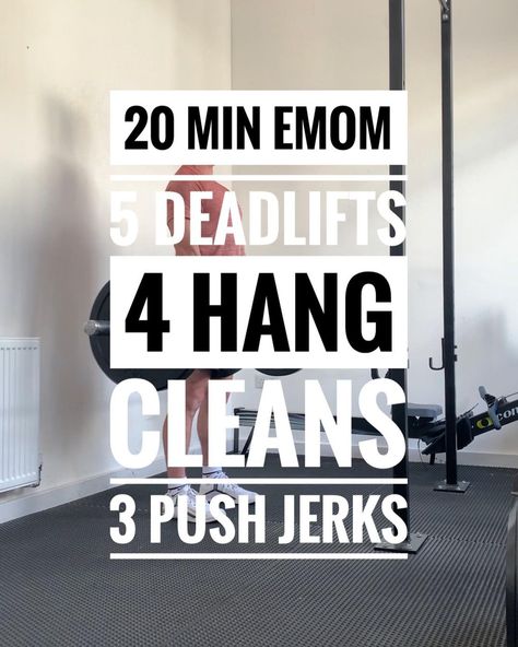 Hang Clean, Fitness And Wellness, Workout Ideas, Kettlebell, All You Need Is, Crossfit, On Instagram, Instagram