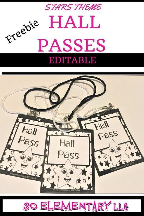 Hall Pass, Learning Printables, Office Library, Homeschool Programs, Free Learning, Teacher Store, Early Learning, Classroom Management, Special Education