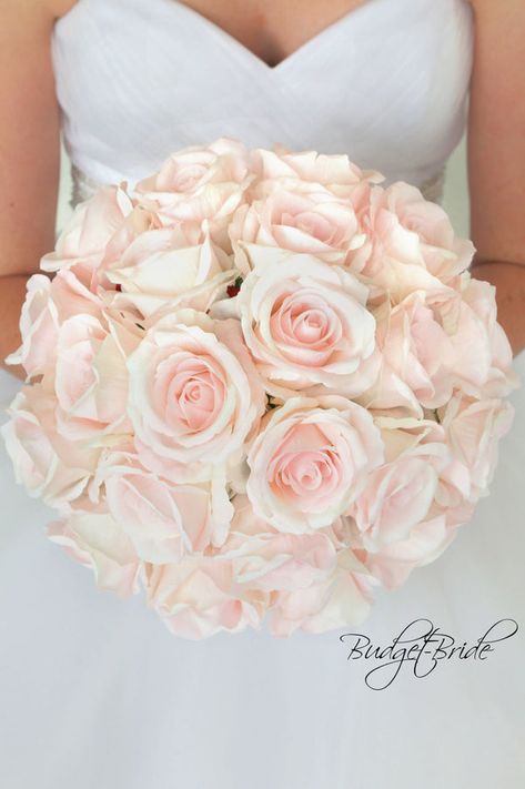 David Bridal, Bridal Bouquet Summer, Blush Bridal Bouquet, Blush Pink Roses, Bridal Wedding Bouquet, Bouquet Roses, Bridal Bouquet Pink, Rose Bridal Bouquet, Pink Rose Bouquet