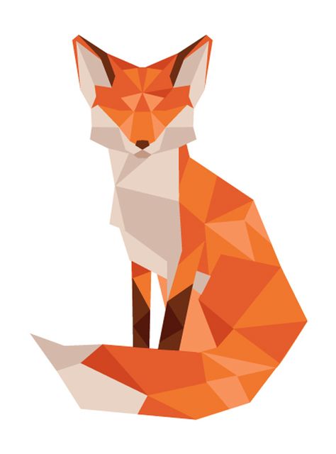 Visit the post for more. Poly Animals, Fox Wallpaper, Geometric Fox, Art Fox, Polygon Art, Cubism Art, Low Poly Art, Geometric Animals, Fox Art