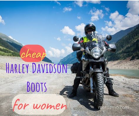 cheap Harley Davidson boots, women, biker ladies, motozmo Boots With Shorts, Biker Outfits, Womens Harley Davidson Boots, Boots For Ladies, Boots Look, Harley Davidson Boots, Cheap Boots, Biker Outfit, Lady Biker