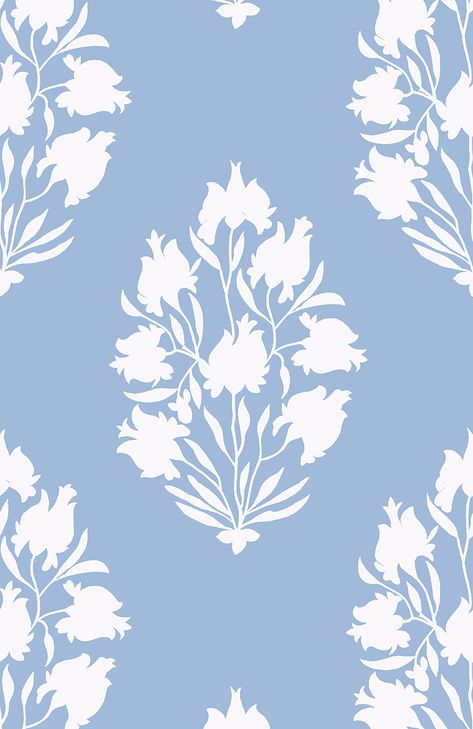 Liz Casella, Blue Embroidered Fabric With Motifs, Mughal Background Pattern, Blue Bollywood Embroidered Fabric With Floral Design, Menswear Prints, Mughal Floral Motifs, Chicken Kari, Floral Pattern Fabric, Mughal Seamless Pattern