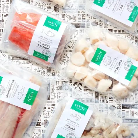 8 Best Places to Shop Seafood Online | Kitchn Fresh Fish Packaging, Pre Prepared Meals, Prepper Pantry, Frozen Food Packaging, Seafood Shop, Fresh Lobster, Best Places To Shop, Dried Food, Thrive Market