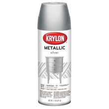 Krylon® Metallic Paint, Silver Chrome Spray Paint, Krylon Spray Paint, Silver Spray Paint, Silver Spray, Metallic Spray Paint, Aerosol Spray, Paint Brass, Spray Paint Cans, Acrylic Spray Paint