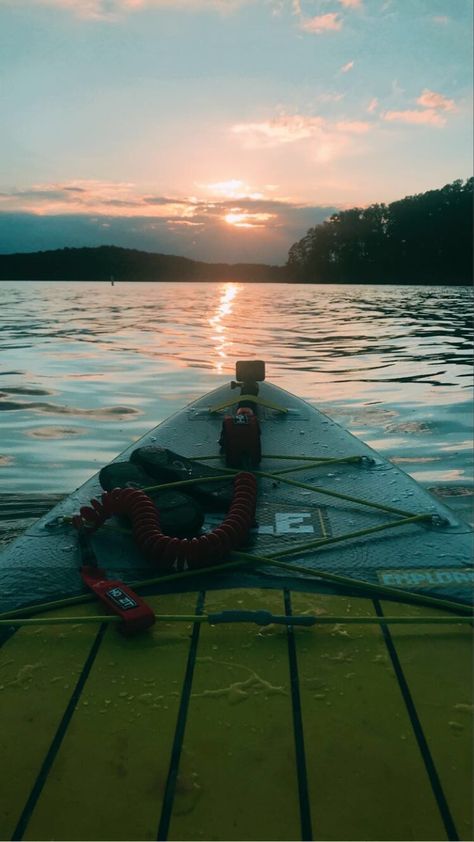 #paddleboard #lake #sunset #gopro Lake Hartwell, Lake Sunset, Pretty Places, Paddle Boarding, Gopro, Kayaking, Lake, Natural Landmarks, Travel