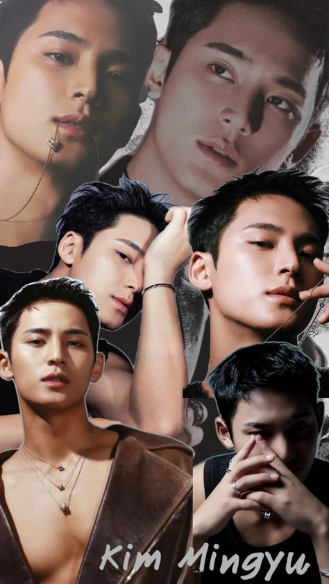 Bts And Seventeen Wallpaper, Mingyu Collage, Bts And Seventeen, Seventeen Wallpaper, Seventeen Wallpapers, Mingyu Seventeen, Tan Skin, Korean Pop, My Ride