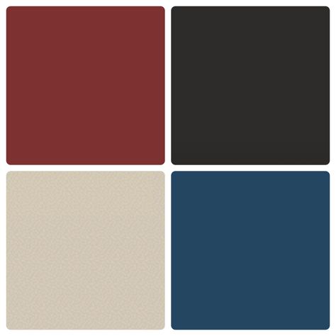 Crimson Colour Palette, Mahogany House, Experimental Animation, House Colour, Dining Room Paint, Dark Mahogany, Exterior Color Schemes, Colour Combos, Rv Life