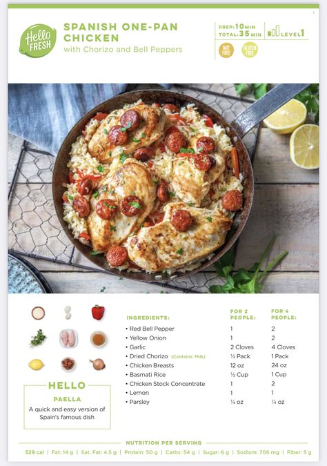 Hellofresh Recipe Cards, Hello Fresh Recipes Cards, Fresh Chicken Recipes, Hello Fresh Chicken, Recipes Cards, Making Dinner, Hello Fresh Recipes, Fresh Recipes, Pan Meals