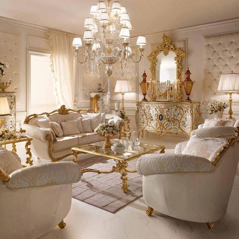 Italian Furniture Living Room, Design Ložnic, Italian Living Room, Luxury Furniture Design, Set Sofa, Dekorasi Kamar Tidur, Elegant Living Room, Elegant Living, Italian Furniture