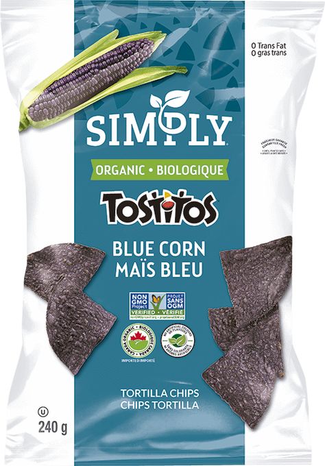 Simply TOSTITOS® Blue Corn Tortilla Chips | Tostitos.ca Dips To Make, Giant Backyard, Blue Corn Tortillas, Chips Salsa, Corn Tortilla Chips, Corn Tortilla, Blue Corn, Backyard Barbecue, Corn Tortillas