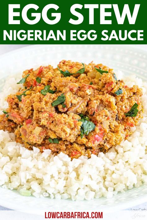 Easy quick Nigerian stew recipe. Tasty Nigerian stew recipe that will leave you begging for more. Egg stew| Nigerian Egg Stew | Simple dinner ideas | Healthy meal ideas | African meals | Nigerian stew recipe | Easy stew recipe | Nigerian food | Nigerian meals | African dinner | African food | Easy dinners #africanfood #negerianstew #easydinner #fastdinner African Cabbage Stew, Authentic Nigerian Recipes, East African Recipes, African Dishes Nigerian Food, Nigerian Fufu Recipe, African Recipes Authentic, African Dinner Recipes, Egg Sauce Recipe, Kwanzaa Food