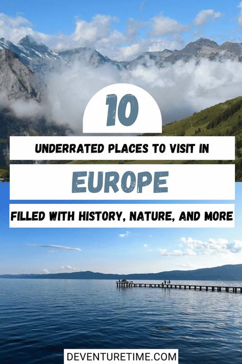 10 Beautiful and Underrated Places to Visit in Europe - deventuretime Places To Visit In Europe, Backpacking Europe, Expat Life, European Vacation, Europe Travel Guide, Travel Time, Europe Travel Tips, International Travel, Travel Itinerary