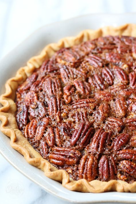 Brown Butter Bourbon Pecan Pie – Claudia's Table Brown Butter Bourbon Pecan Pie, Butter Pecan Tarts, Brown Butter Pecan Pie, Bourbon Pecan Pie Recipe, Brown Butter Bourbon, Butter Pecan Pie, Butter Bourbon, Chocolate Bourbon Pecan Pie, Maple Pecan Pie