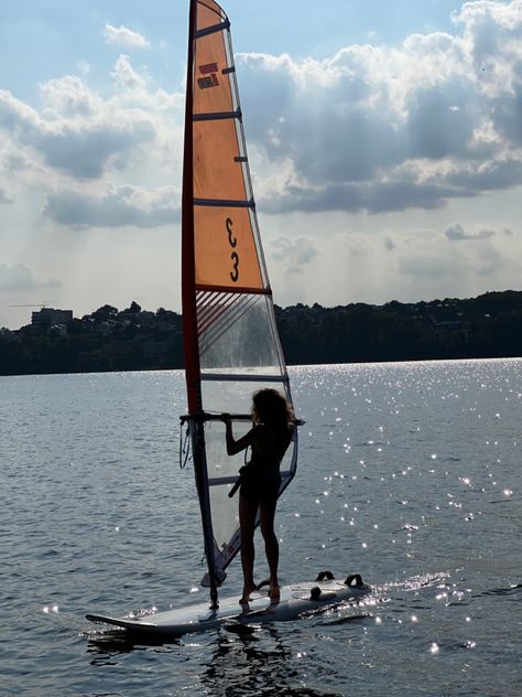 windsurfing, sail, techno293, girl, waves Windsurfing Aesthetic, Public Piano, Wind Surfing, Camping Aesthetic, Sopot, Surf Life, Windsurfing, Perfect Life, Summer Pictures