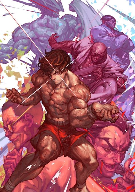 Baki Hanma, Dnd Classes, Ascii Art, Pencak Silat, Dungeons And Dragons Homebrew, Dnd Characters, Home Brewing, Anime Character Design, Martial Arts