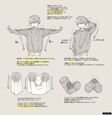 how 2 shirt Corak Menjahit, Clothes Reference, 인물 드로잉, Lukisan Cat Air, Digital Painting Tutorials, Guided Drawing, Drawing Clothes, Anime Drawings Tutorials, Trendy Clothes