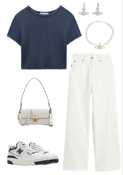 Collage Outfits Casual Summer, White Jeans Outfit Aesthetic, Scandi Fashion, Legs Outfit, White Jeans Outfit, Streetwear Mode, Casual Outfit Inspiration, Uni Outfits, Transition Outfits