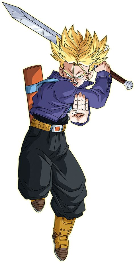 Future Trunks SSJ render [Xkeeperz] by maxiuchiha22 on DeviantArt Future Trunks Ssj, Trunks Dbz, Dragon Z, Dragon Ball Tattoo, Dbz Characters, Future Trunks, Dragon Ball Super Wallpapers, Dragon Ball Super Art, Dragon Ball Image