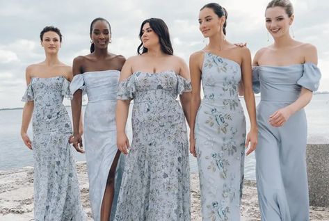 For Your Wedding | Robes, Bridesmaid, and Flower Girl Dresses with Color Swatches White Dresses For Sale, Jenny Yoo Bridal, Jenny Yoo Bridesmaid, Wedding Robes, Modern Dresses, Formal Dresses Graduation, Chic Brides, Anthropologie Wedding, Bella Bridesmaid