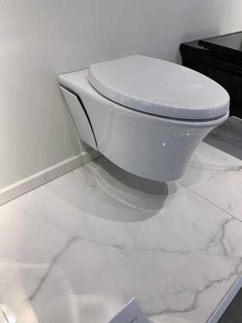 Koehler wall mounted commode Toilet Commode Design, Bathroom Commode Design, Commode Toilet Design, Bathroom Commode, Toilet Commode, Toilet Design Modern, Tankless Toilet, Accessible Bathroom Design, Modern Small Bathrooms