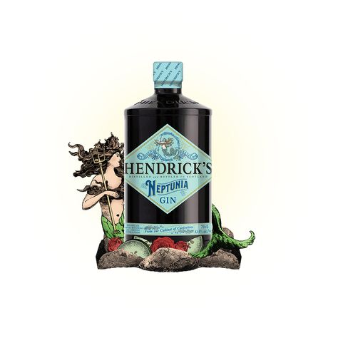 Neptunia Gin | An Unusual Seaside Gin | Hendrick's Gin Alcoholic Drinks For A Party, Drinks For A Party, Gin Gimlet, Sparkling Sangria, Hendrick's Gin, Alcohol Design, Gin Distillery, Hendricks Gin, Boozy Brunch