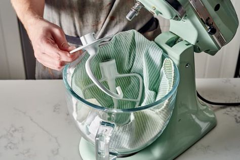 Kitchenaid Mixer Hacks, Stand Mixer Attachment Storage, Stand Mixer On Countertop Decor, Kitchen Mixer On Counter, Kitchenaid Attachment Storage, Kitchen Aid Storage, Kitchenaid Mixer Attachments Storage, Mixer Attachment Storage, Kitchenaid Storage