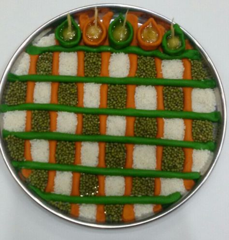 Aarati Plates Decoration, Thali Decoration For Navratri, Arti Thali Decoration Ideas For Navratri, Aarti Dish Decoration, Dish Decoration For Aarti, Navratri Arti Thali Decoration, Pooja Thali Decoration Ideas Diy, Navratri Thali Decoration, Arti Thali