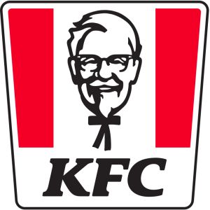 The KFC logo might not seem like an emblem to many people, but it checks all the boxes for one. The clear-cut outline of the logo’s shape, combined with a simple yet highly visible color scheme, the image of KFC’s owner, and the bold letter mark of the name, makes for a highly effective brand logo. Kfc History, Kfc Logo, Kfc Coupons, American Fast Food, Kentucky Fried Chicken, Chicken Menu, Kfc Chicken, Kentucky Fried, Online Logo