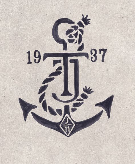 Anchor Graphic Design, Nautical Design Graphic, Nautical Graphic Design, Navy Tattoos, Anchor Graphic, Sea Tattoo, Anchor Logo, Nautical Tattoo, Anchor Tattoo