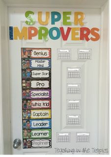 Super Improvers Wall, Wall Png, Writing Station, Preschool Bulletin, Preschool Bulletin Boards, Whole Brain Teaching, Classroom Rewards, Simple Crafts, Classroom Behavior