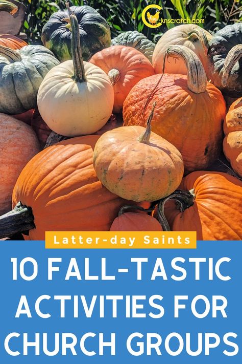 10 Fun Fall Activities for Church Groups — Chicken Scratch N Sniff Fall Youth Activities, Church Fellowship, Youth Group Activities, Relief Society Activities, Youth Activities, Fun Fall Activities, Church Activities, Chicken Scratch, Fall Activities