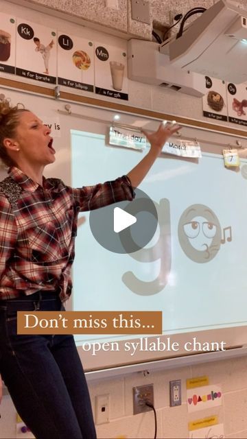 126K views · 6.2K likes | Lindsay / Early Years Literacy Specialist on Instagram: "‼️OPEN Syllable Chant ‼️ Try this with your learners and thank me later 😉  Did you know that if you teach open and closed syllables you are unlocking the code for your learners to read over 70% of words 🤯  Drop the word ➡️ OPEN ⬅️ below 👇 and I will send you the link to my teacher slides AND sweet syllable words 💜  With such an important skill to teach, I wanted to make it fun and engaging for my littles! With the vowel singing 🎶 it’s name! It’s been a game changer and yes- SO FUN!  Drop the word ➡️ OPEN ⬅️ below 👇 and I will send you the link to my open syllable teacher slides and teaching tips🤗 . . . . . Follow ➡️ @literacyandlindsay for more fun resources and lit tips! . . . . LIKE. SAVE. FOLLOW  ✨ Teaching Open And Closed Syllables, Open Syllable Words, How To Teach Syllables, Open Vs Closed Syllables, Teaching Syllables Kindergarten, Open And Closed Syllables Anchor Chart, Open Syllables Anchor Chart, Open And Closed Syllables, Phonics Reading Activities