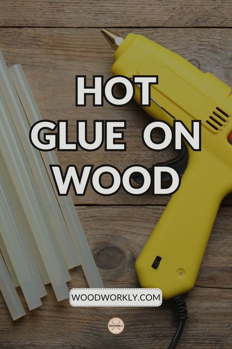 Discover the effectiveness of hot glue on wood. Tips for best practices and creative applications in woodworking and crafting projects. #WoodworkingTips #HotGlueOnWood #HotGlue #DIY Wood Joints, Woodworking Joints, Woodworking Videos, Double Chin, Windows Doors, Window Installation, Wooden Sculpture, Wood Glue, Hot Glue Gun