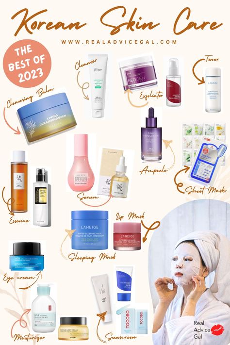 Korean skin care routine is a popular beauty regimen that emphasizes a holistic approach to achieve healthy and radiant skin. See the best products of 2023 that you should try now! Best Korean Skin Care Products, Korean Skin Care Products, Skin Care Routine 40s, Korean Skin Care Routine, Skin Care Routine 30s, Korean Skin Care, Korean Skincare Routine, Top Skin Care Products, Korean Skin