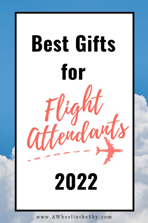 Shopping for that special Flight Attendant in your life? Here are some of the best gifts for flight attendants, pilots, and travel enthusiasts. More at AWheelintheSky.com, Flight Attendant & Travel Blog. Happy Shopping! #bestgiftsforflightattendants #giftsforflightattendants #giftsforcabincrew #giftsfortravelers #topgiftsforflightattendants #whattobuyaflightattednant #giftguide Flight Attendant Gifts Bags, Flight Attendant Essentials, Flight Attendant Gifts Ideas, Gifts For Flight Attendants, Flight Attendant Gifts, Airline Attendant, Gifts For Travelers, Small Thank You Gift, Flight Attendant Life