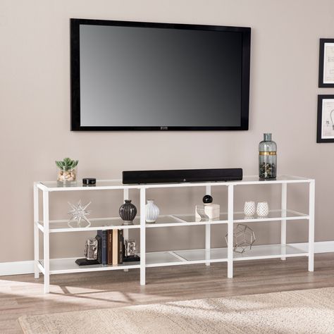 Glass Tv Stand, Screen Wall, Decorative Screens, Tv Stands And Entertainment Centers, Wall Mounted Tv, Modern Furniture Living Room, Colorful Furniture, Furniture Outlet Stores, Tv Stands