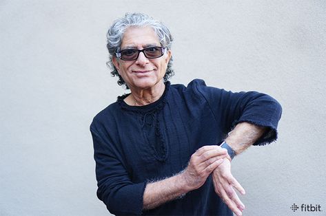 Fitbit Asks Deepak Chopra—Plus, an Exciting New Content Drop - Fitbit Blog Cardiac Disease, Holistic Approach To Health, Deepak Chopra, Integrative Health, Meditation Benefits, Mind Body Connection, Emotional Wellbeing, Mental Wellbeing, Managing Emotions