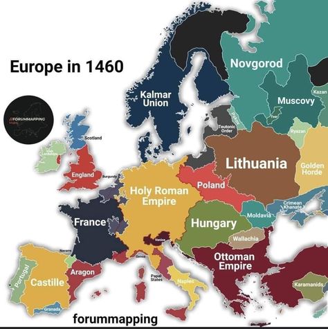 World History Map, Cartography Map, Map Of Europe, European Map, Geography Map, Holy Roman Empire, History Timeline, Ancient Maps, Age Of Empires