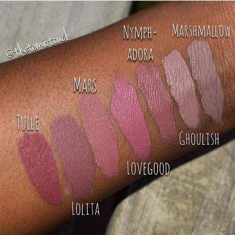 Liquid Lipstick Shades, Nude Liquid Lipstick, Dark Complexion, Lip Swatches, Nude Lipstick, Makeup Swatches, Nude Lip, Lipstick Shades, Hair Humor