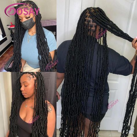 Short butterfly locs