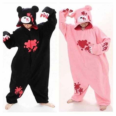 Adults' Kigurumi Pajamas Nightwear Cartoon Ririchiyo Shirakiin Cartoon Onesie Pajamas Funny Costume Flannel Cosplay For Men and Women Carnival Animal Sleepwear Cartoon 2024 - $24.99 Black Gloomy Bear, Anime Onesie, Pyjamas Onesie, Onesies Pajamas, Adult Onesie Pajamas, Dress Sleepwear, Pajama Costume, Funny Pajamas, Onesie Costumes